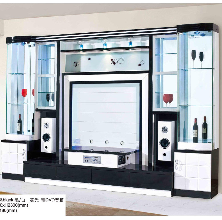 整体组合电视橱柜带音响现代简约客厅家具电视柜
