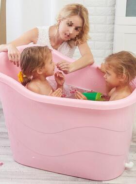 大成人泡澡桶大沐厚浴桶儿童洗澡盆家用浴缸加人加洗澡桶AL102294