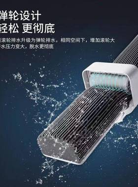 海绵手拖把家用免洗2拖02把5拖布卫生间吸水胶棉拖头地XWK新款