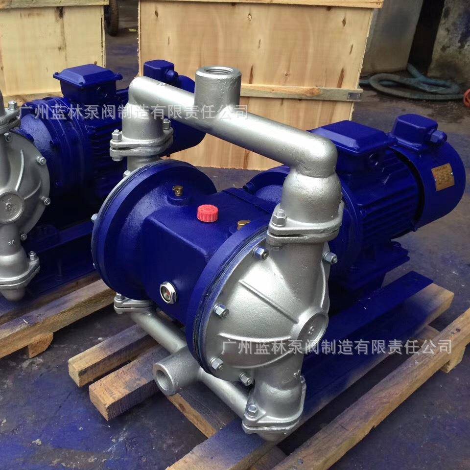 气隔动膜Y泵QB-15防腐蚀塑RFX料隔膜泵PP耐酸碱化工泵