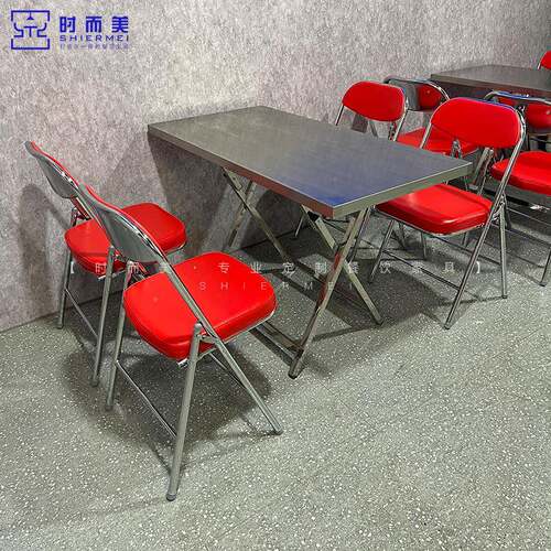 港冰室茶餐EHB厅桌椅复组合风古东南亚泰式排档烧大烤小吃店折桌