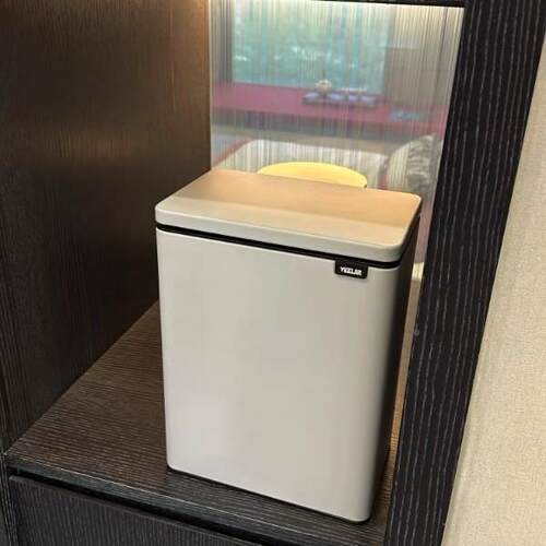 VEEAR圾厨房垃号桶挂式家用FQ-HB壁20L25新款免弯腰小厨余带盖壁