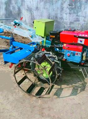 多种型号手扶拖拉机手扶电RGD启动带后坐旋耕机水旱耕田旋耕地机