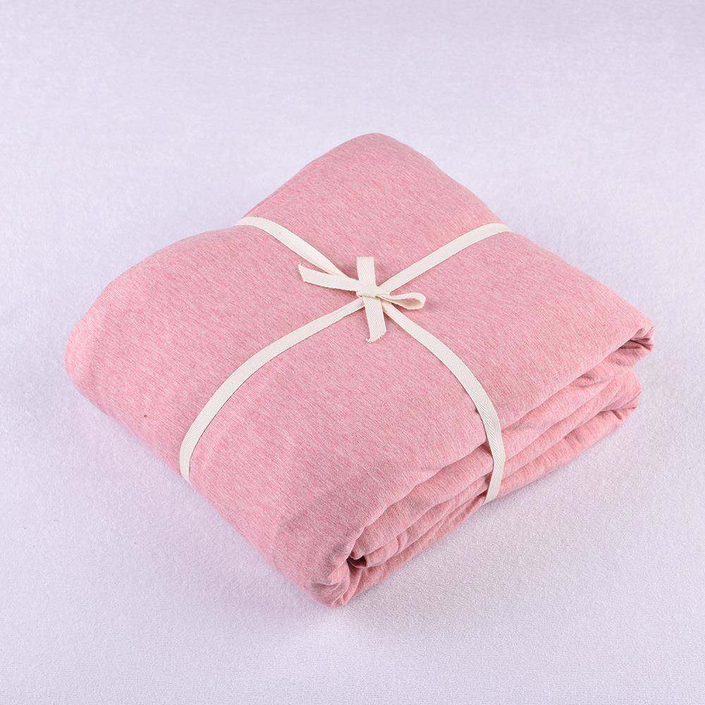 天竺纯色条纹被套FTX针织棉棉天竺产品,床上用品,学生床品套件,淘宝优惠券,粉丝福利购,淘宝优惠卷