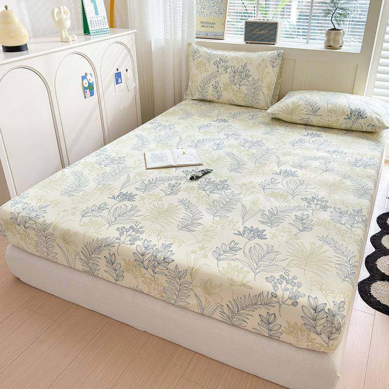 纯棉加老粗布床笠三件套款全棉床罩单件垫保护罩厚床席梦纯棉老粗,床上用品,床裙,淘宝优惠券,粉丝福利购,淘宝优惠卷