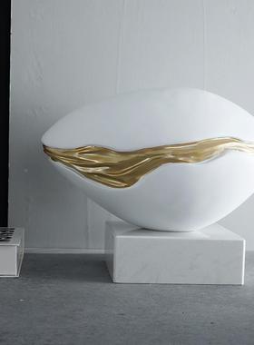 简电雕塑摆GD-A711艺件艺术品现代约家居客厅视柜隔断创意玻璃钢