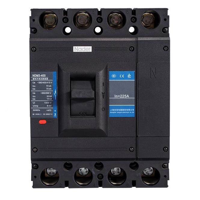 海良信电子式塑壳上断路器PRUND3E0塑壳断M路器NDM3E-160