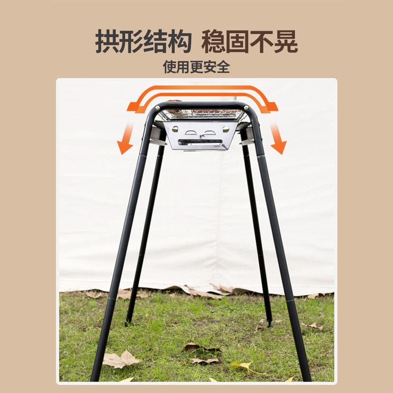 烧烤79炉户外烧烤架家用木炭烧烤肉工具烟烤无折叠鱼烤炉一件包邮