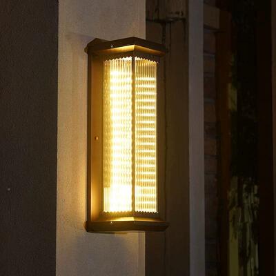 新中庭式太水阳能别壁灯户外防院SZA灯室外露台楼梯灯墅门口家