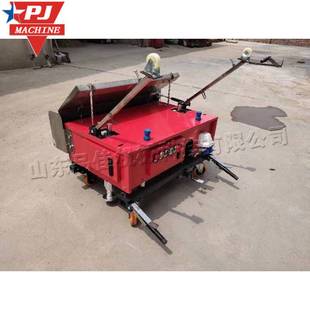 升降式白沙灰抹墙机 室内装潢墙面粉刷机 内墙砂灰石膏刷墙机