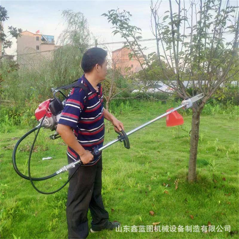 背负式程菜ZFU地小型松土除草机汽油盘二冲圆锯杂木树枝切割机