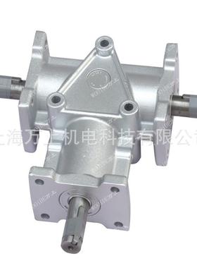 AA0齿轮箱直器角转RFF向器RA4十R字换向直角加速机A90度