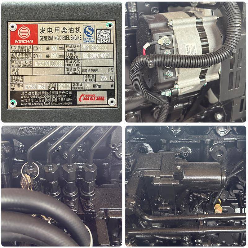 潍柴20kw柴油发电机组全铜无刷养殖场急用3备0-80电0QIE应千瓦发
