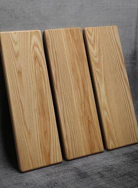 可老F977HT57板榆木吧台板台面餐桌面实板工作台飘木窗板写字订台