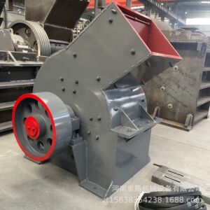 青石鹅卵石移动碎石机建筑垃圾砖块粉碎机矿山石料钢渣锤式破碎机