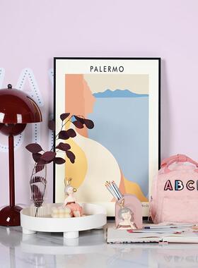 样间儿童tb-65951房摆件现代简约女孩台柜软装饰品公主裙梳妆托衣