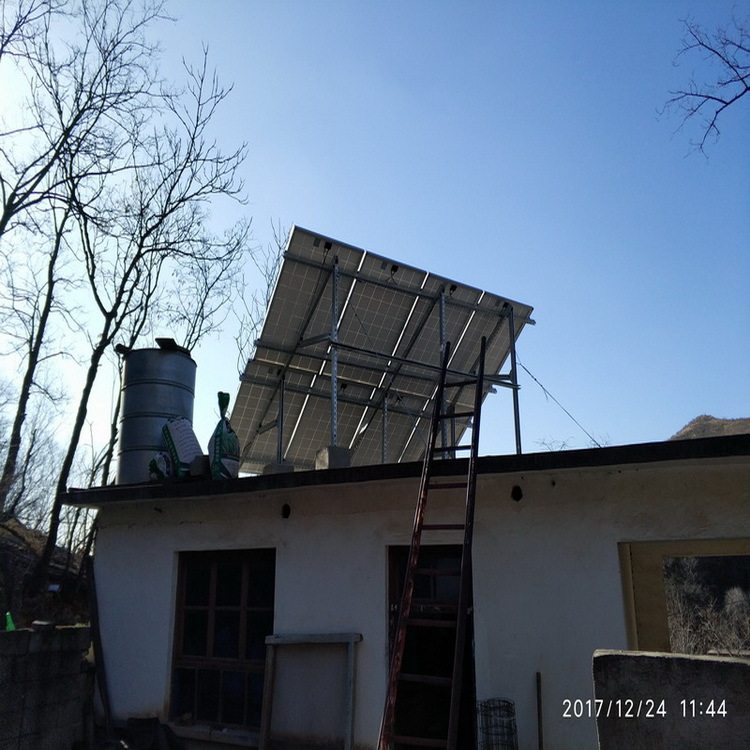 3kW家用太阳能光伏离网发电站