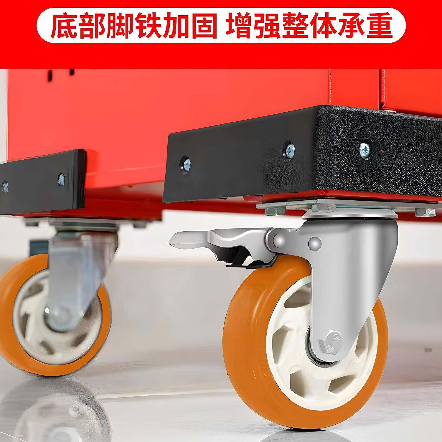 移动抽屉式工工具车汽修具90箱车工具间柜维修手推小车箱零件柜