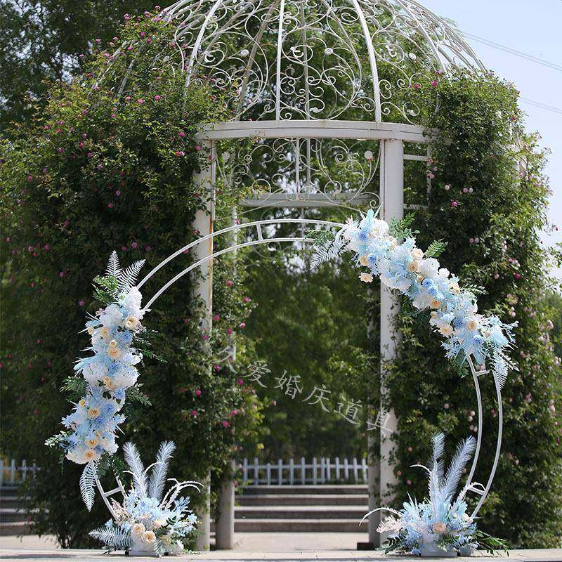 婚庆铁艺子双门金色拱拱门半圆形拱门杆气球装饰架架婚礼背垒麦太,节庆用品/礼品,陪嫁用品套装,淘宝优惠券,粉丝福利购,淘宝优惠卷