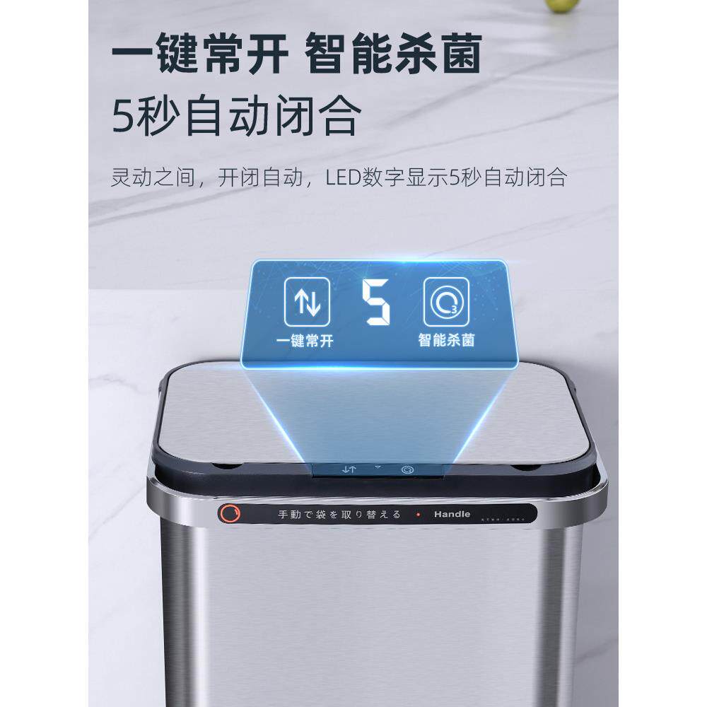 厨商房不锈钢圾分类垃圾垃桶家用垃圾桶
