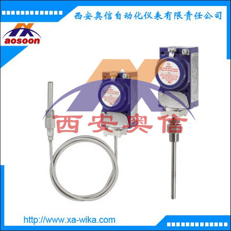 威卡wika直插式温度开关TCA2BA-15~40℃紧凑型温度控制器Ex d隔爆