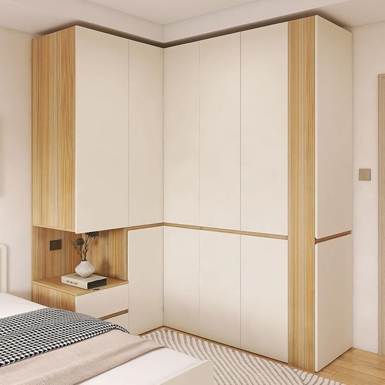衣新款ULHL型转角衣柜带床头柜家用卧室简约90度角直角组拐角墙橱