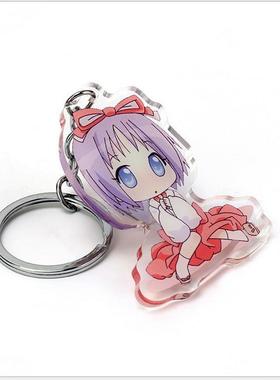 义乌钥扣匙工艺品uv打机小型KL-90609uv060挂件装饰亚印克力工艺