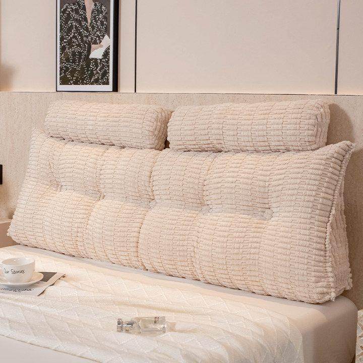 VN3WKP欧可拆洗软加式厚三角床头大靠垫卧室双人床上靠枕沙发护腰,居家布艺,抱枕被,淘宝优惠券,粉丝福利购,淘宝优惠卷