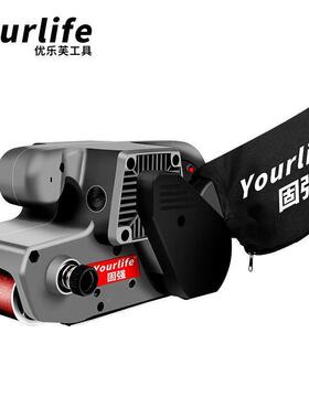 大功率坦带克砂机手提砂式RMQ机砂光抛光平面平板打磨机木工纸垒