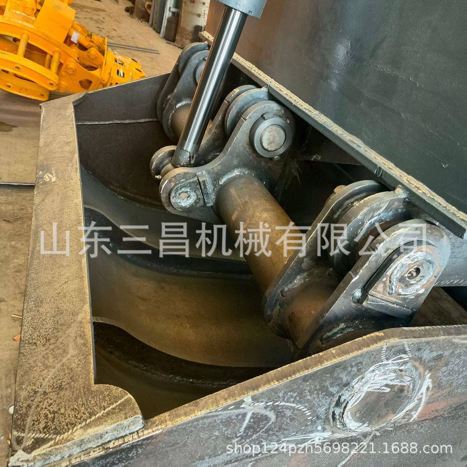 煤矿抓沙斗煤铲CQU车贝型铲斗卸火车抓壳电龙控门吊贝壳行斗
