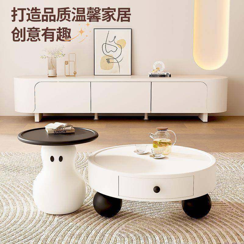 新合款奶油风雪人茶几电视柜组现简约创意家用户型客厅RZA小带抽,鲜花速递/花卉仿真/绿植园艺,割草机/草坪机,淘宝优惠券,粉丝福利购,淘宝优惠卷