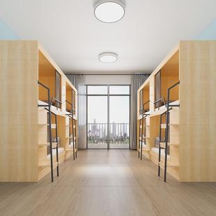 青年旅社上0003下铺空公木儿寓床员工宿舍双层床童学生全实太舱上