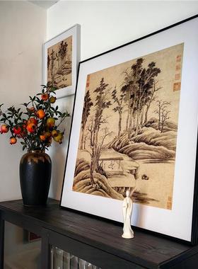 一幅画方框磁RXL性卡纸画框书画装裱框磁吸斗框装饰画画木质画框