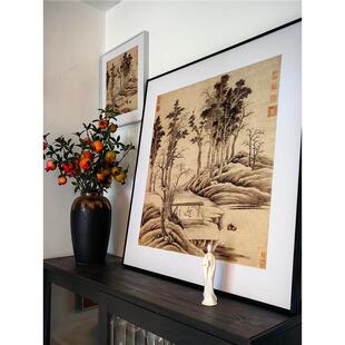 一幅画方框磁RXL性卡纸画框书画装裱框磁吸斗框装饰画画木质画框