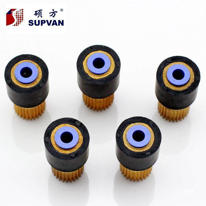 硕0方线机主WYL胶辊TP6i/70套号码管打码线号打印机动轴滚齿号轮