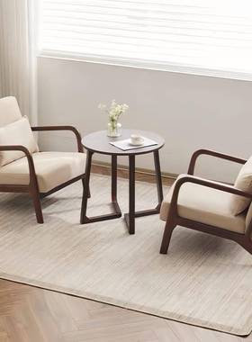 套阳台茶桌椅合小户型一木桌HCJ二组椅子家用实休闲简约三件看书