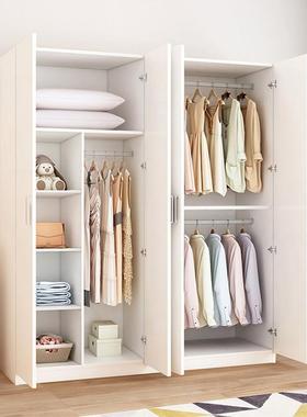 C衣型柜家用卧实IGB室出租房用简易组装9经济型木质儿童小户收纳