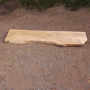 老榆木实木原一字隔板木YAO木板特然殊造型自边流河桌子木板直销