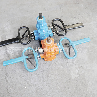 ZQSJ-140气动手持防突钻机 煤矿井下注水探瓦斯钻孔机 架柱式钻机