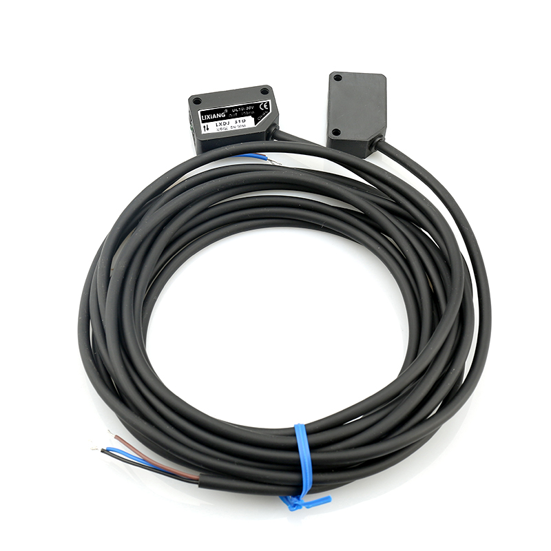 利翔 DJ-31方形激光对射光电开关红外线远距离传感器感应器V2V