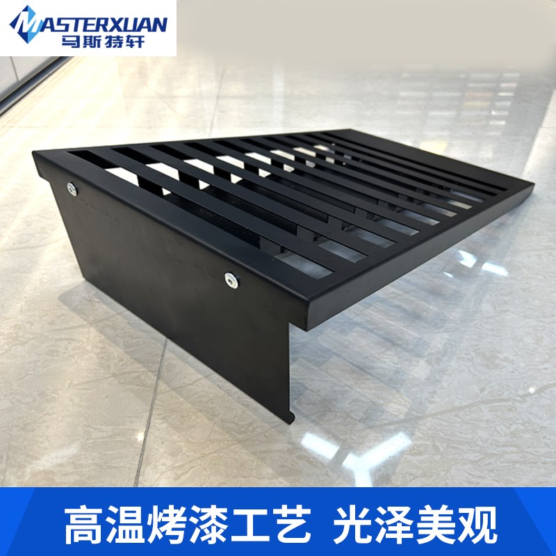 石材样品展示架 10槽石英石橱柜台面架 200*300人造石样块展架