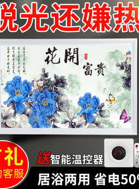 石墨烯取暖器碳晶电热板全屋取暖家用速热暖气片浴室壁挂式电暖器