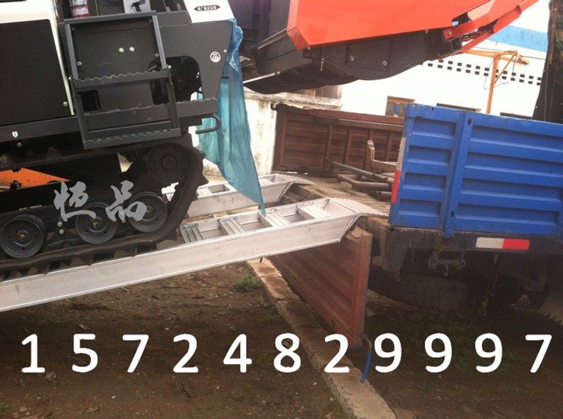 久保田井关常发收割机专用铝合金跳板爬树机铝合金爬梯