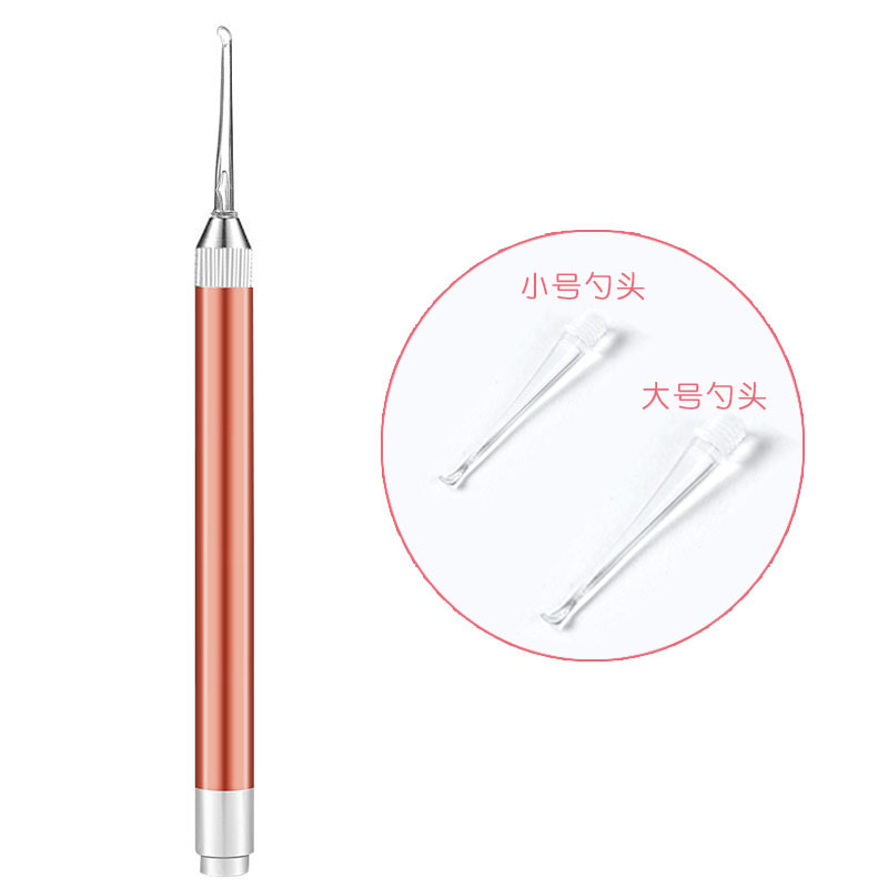 【轻松夹出大耳垢】发光采耳镊子儿童掏耳洁器宝宝挖耳朵耳屎镊子