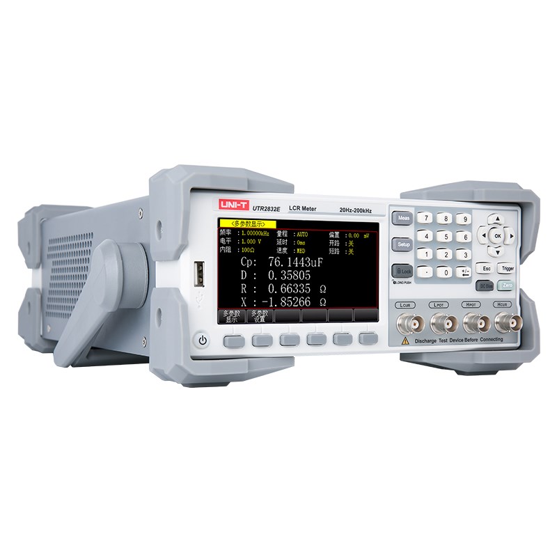 优利德UTR2832台式LCR数字电桥高精度电阻电感电容测量电桥测试仪