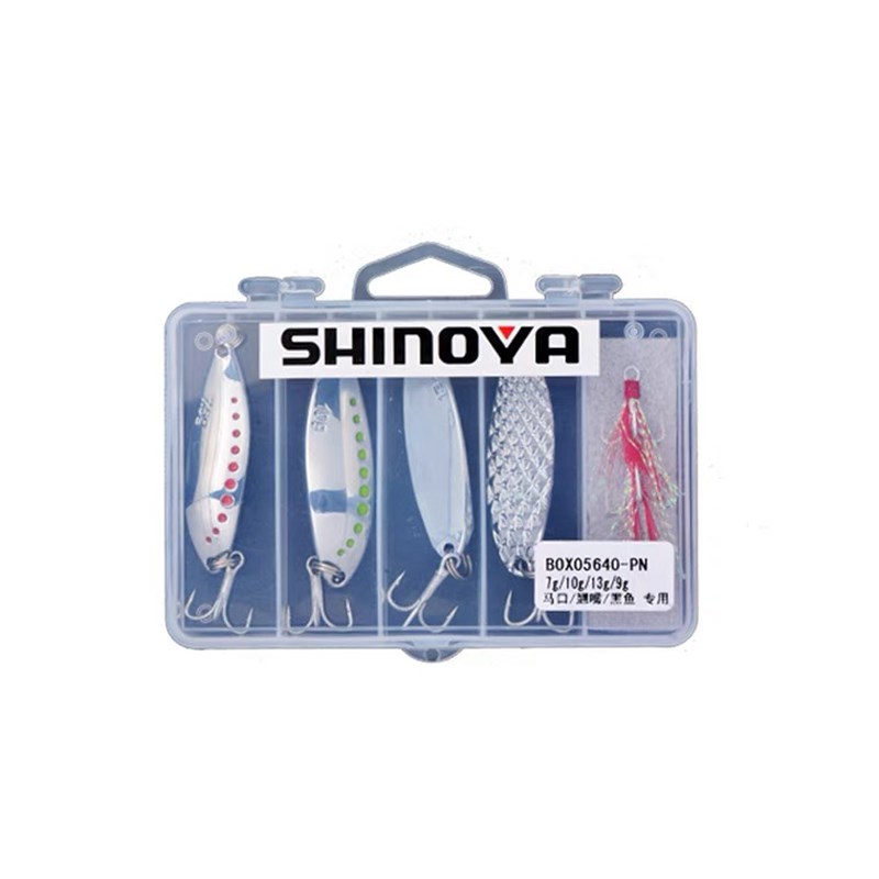 禧诺亚亮片装10克 1翘嘴鲈鱼假饵淡水海钓远投路亚饵鱼饵