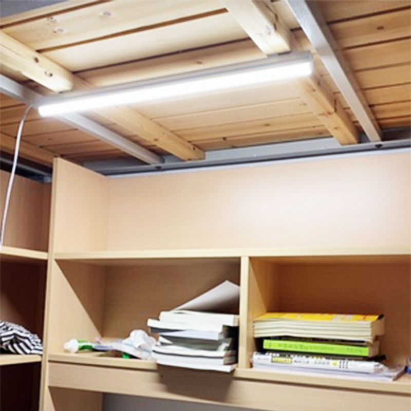 直插式led灯条日光灯管插头插座超亮宿舍桌有线台灯插线挂墙寝室