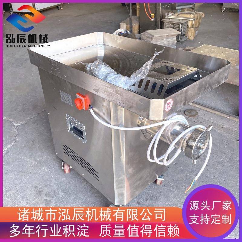 猪肉牛肉绞肉糜机器供应全自动小型绞肉机32型香肠生产制作设备