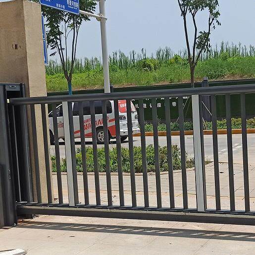 无轨重型抗风大门 铁路道口悬浮平移门 工业电动悬航门庭院