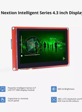 Nextion NX4827P043-011R/NX4827P043-011C 4.3寸HMI人机交互界面